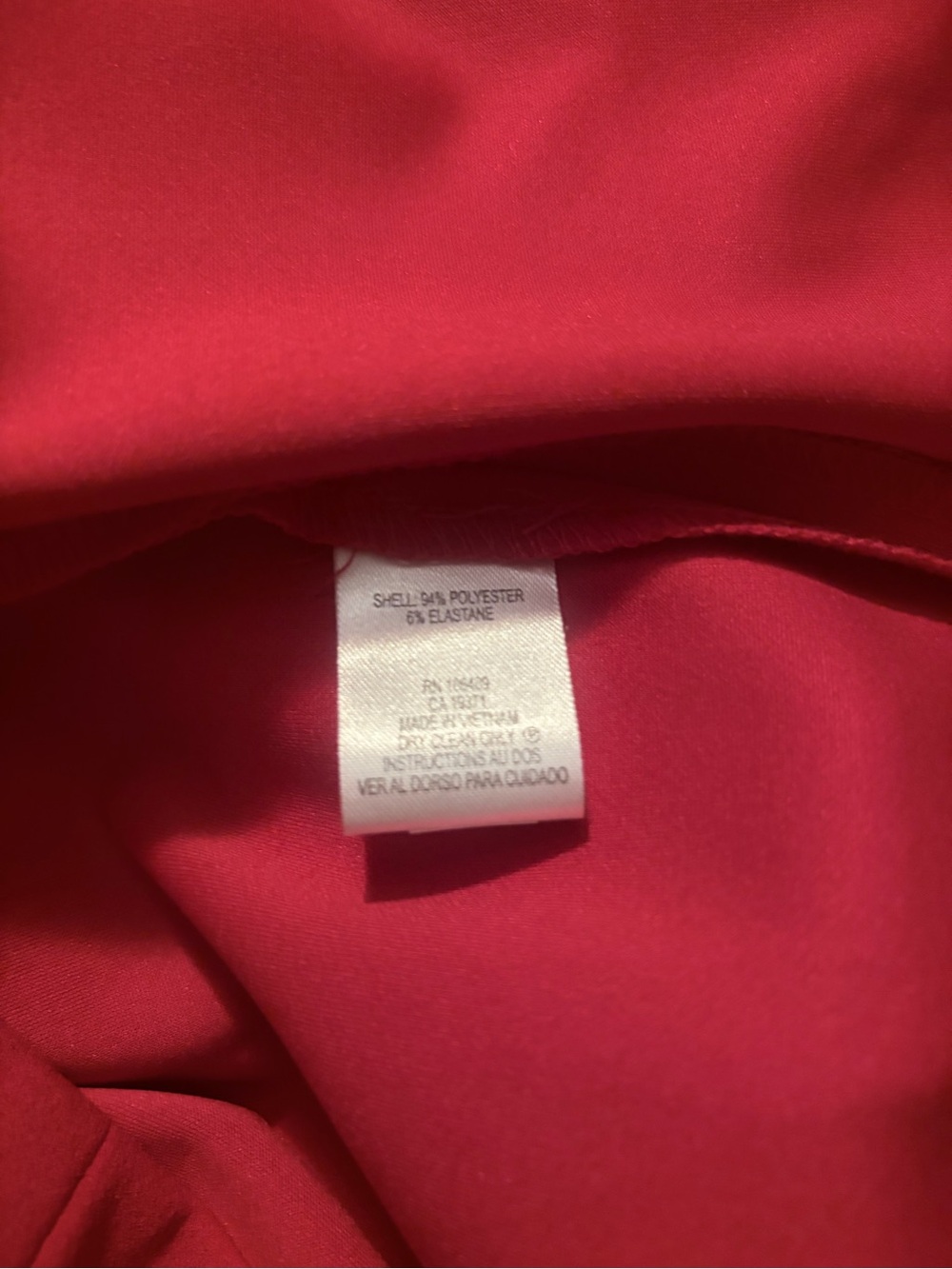 Tahari Red Midi Wrap Dress with Belt - Picture 4 of 4